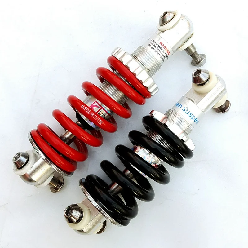 

125/150mm Bike Shock Absorber Home Rear Suspension Mountain Spring Cycling Folding Bike Electric Rear Spring Shock Absorber