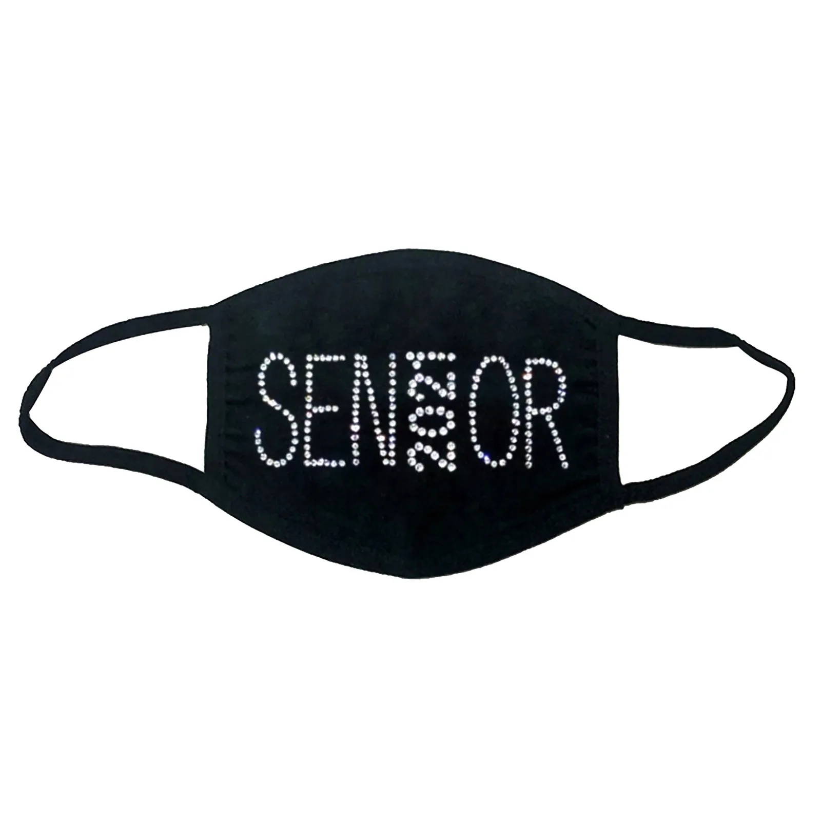 2020 модные к требованиям заказчика Сверкающие стразы маска эластичные