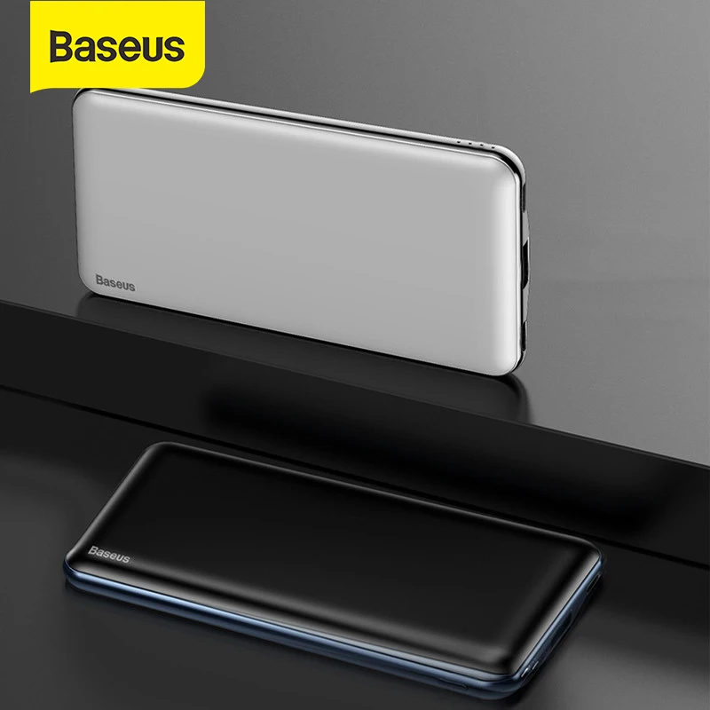 Внешний аккумулятор Baseus на 10000 мА · ч с поддержкой быстрой зарядки|Внешние