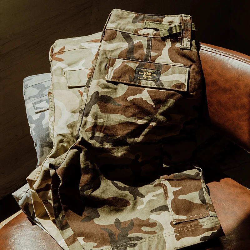 

CP-0002 US Military Style 8.5oz Thick Bermuda Super Top Quality Cotton Vintage Casual Durable Stylish Camouflage Cargo Shorts