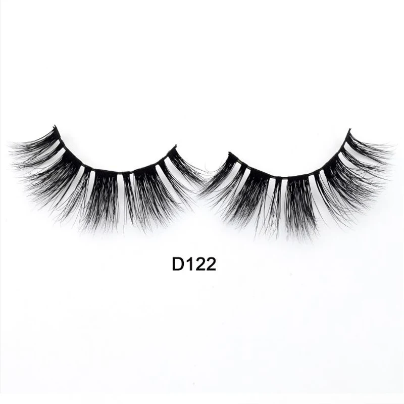 Ресницы 3D из натуральной норки густые Длинные Накладные ресницы накладные