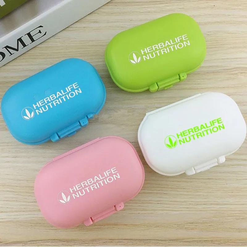 Herbalife маленький портативный чехол для таблеток с четырьмя отделениями