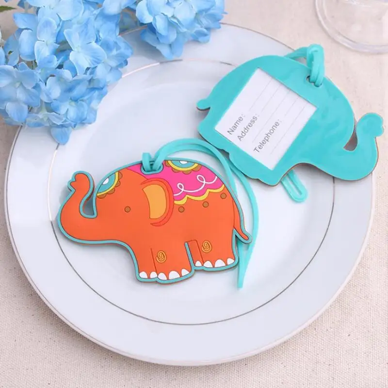 Lucky Elephant багажная бирка для предродовой вечеринки Свадебные сувениры подарок