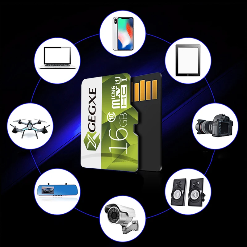 Флэш накопитель XGEGXE Micro SD 32 Гб карта памяти класса 10 высокоскоростной microSD 256 ГБ 128