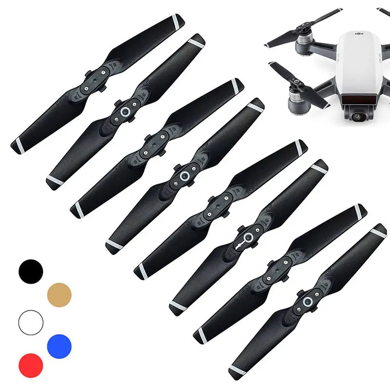 

8pcs Propeller for DJI Spark Drone 4730 Quick Release Folding Blades 4730F Replacement Props Spare Parts Wing Accessory Screw