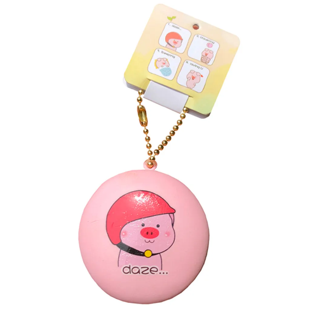 

Simulation Bread Toys Cute Bread Pendant Scented Charm Slow Rising Collection Stress Reliever Toys Squeeze Toys hoilday Gift