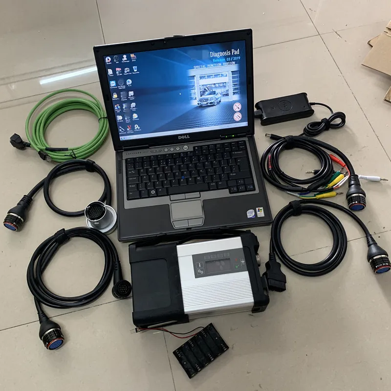 

SD Connect C5 with V03/2021 Software HDD used Laptop D630 MB Star C5 Auto Star Diagnosis Tools for MB vehicles scanner