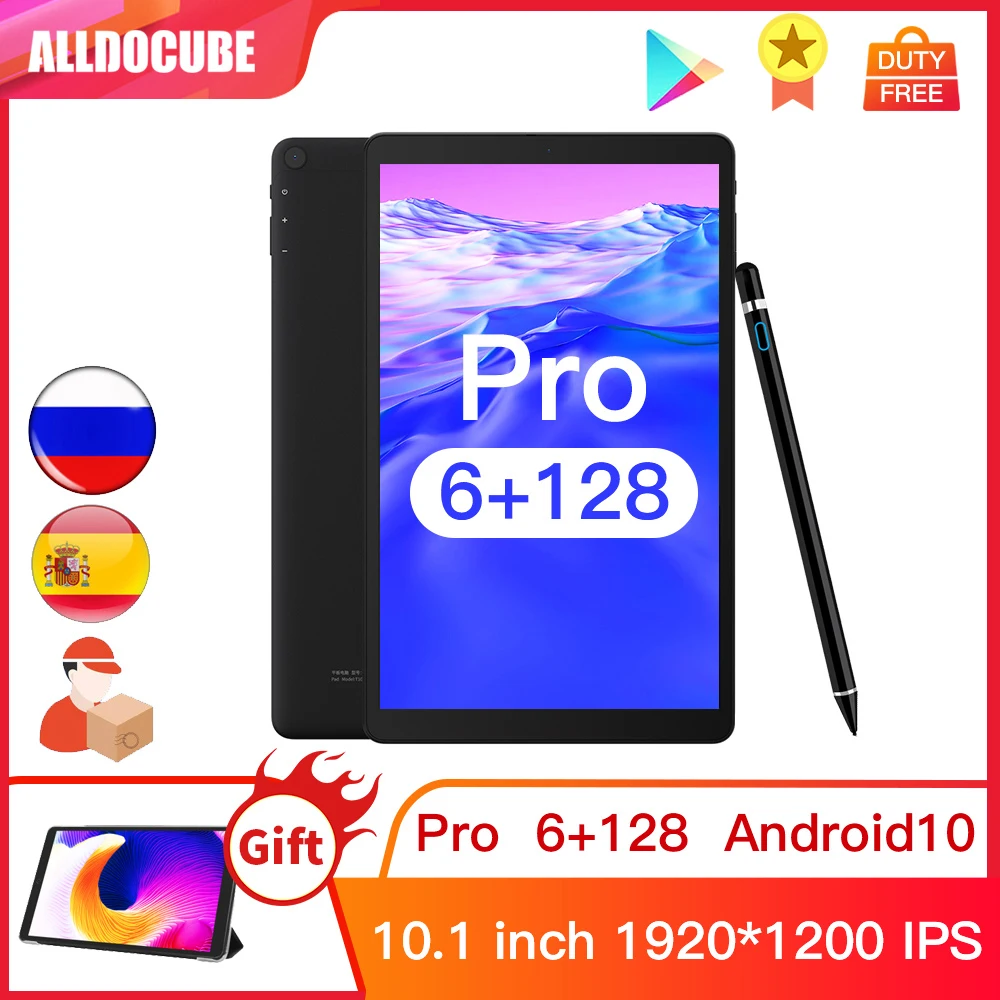 Ветвью ALLDOCUBE и iPlay20 Pro 10 1 дюймов Android Tablet PC 6 ГБ Оперативная память 128 Гб Встроенная