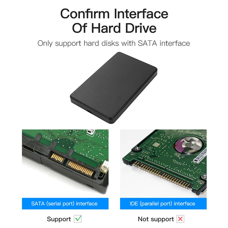 HDD чехол 2 5 дюймовый корпус жесткого диска Гбит/с USB 3 0 для инструмент SATA