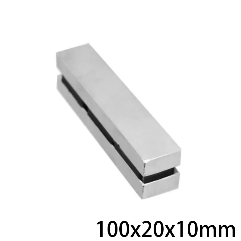 

1/2/3PCS 100x20x10 Block Powerful Magnets Longest Sheet Neodymium Magnet 100x20x10mm Strong Permanent NdFeB Magnets 100*20*10 mm