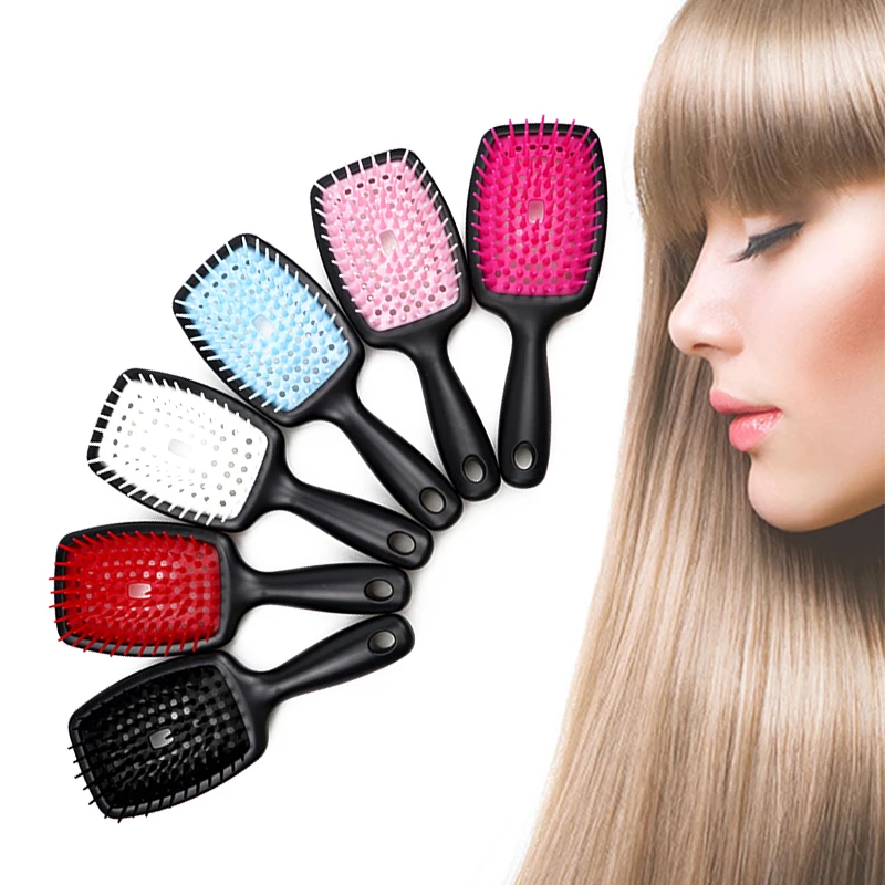 

Tangled Hair Brush Salon Hair Styling Tools Large Plate Combs Massage Hair Comb Hair Brushes Girls Ponytail Comb