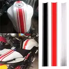 Универсальная полосатая наклейка на топливный бак мотоцикла Светоотражающая наклейка DIY Декор Аксессуары для мотоцикла