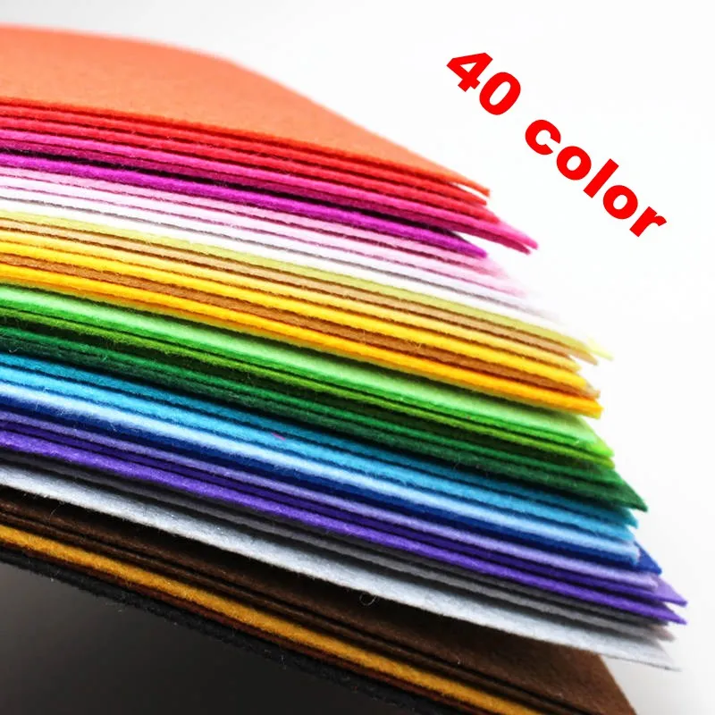 40 шт. Нетканая фетровая ткань для рукоделия | Дом и сад