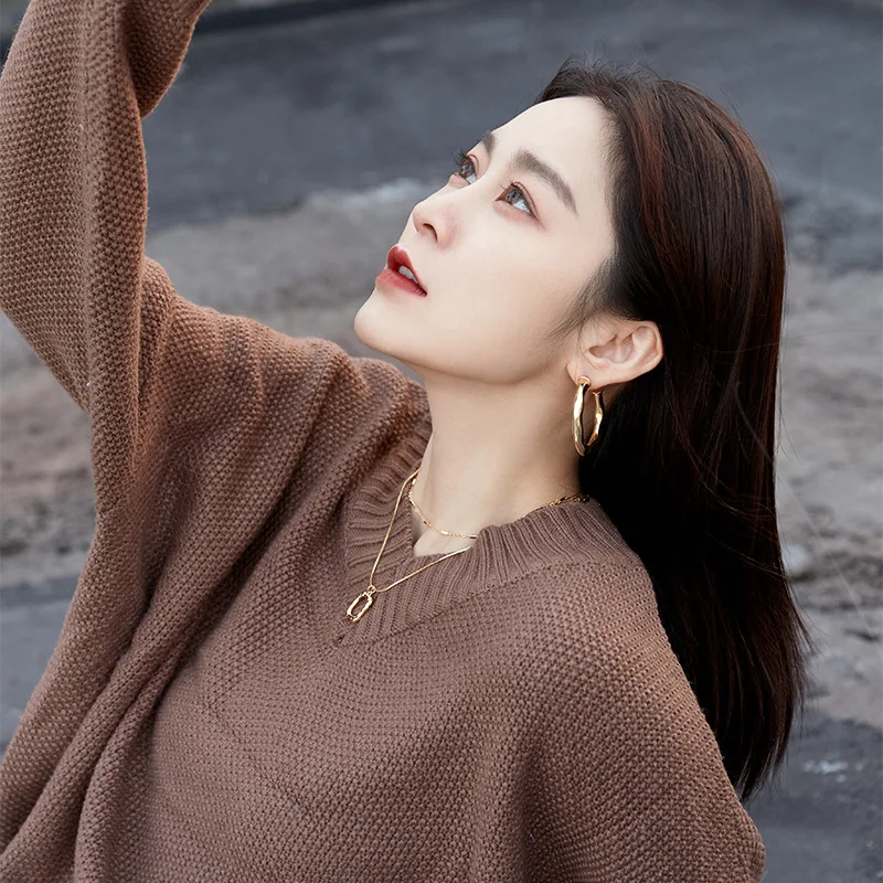 

Fashion new irregular geometry clavicle chain female multi-layer necklace necklace all-match jewelry hot sale