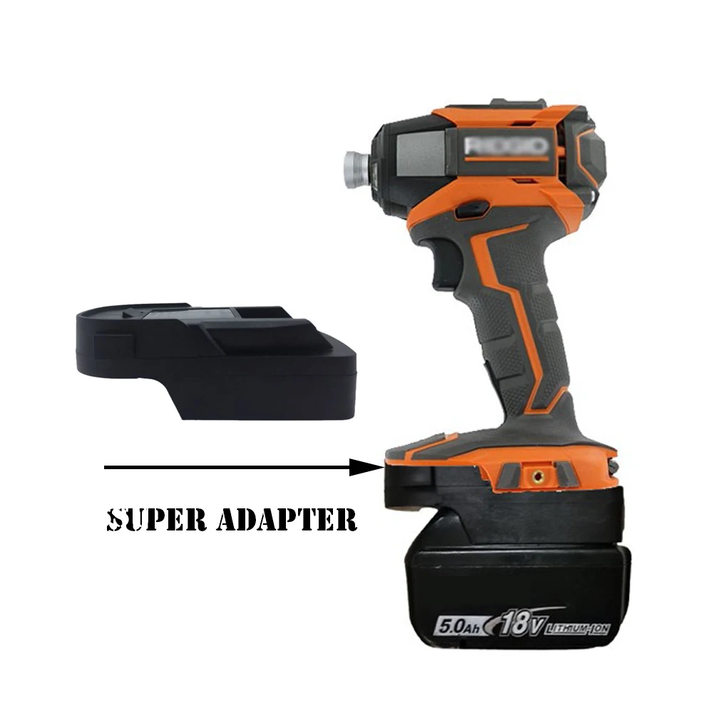 Переходник-переходник для использования на инструмент Makita AEG Ridgid 18 В