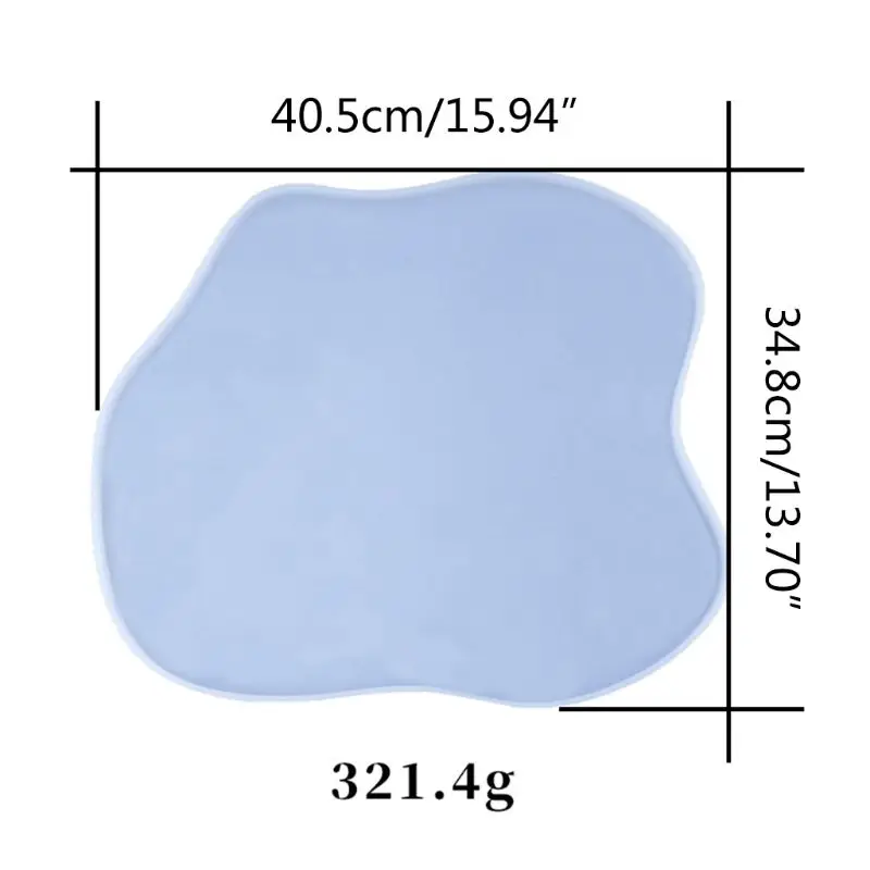 

Crystal Epoxy Resin Mold Irregular Cloud Shaped Tray Casting Silicone Mould Handmade DIY Crafts Making Tools