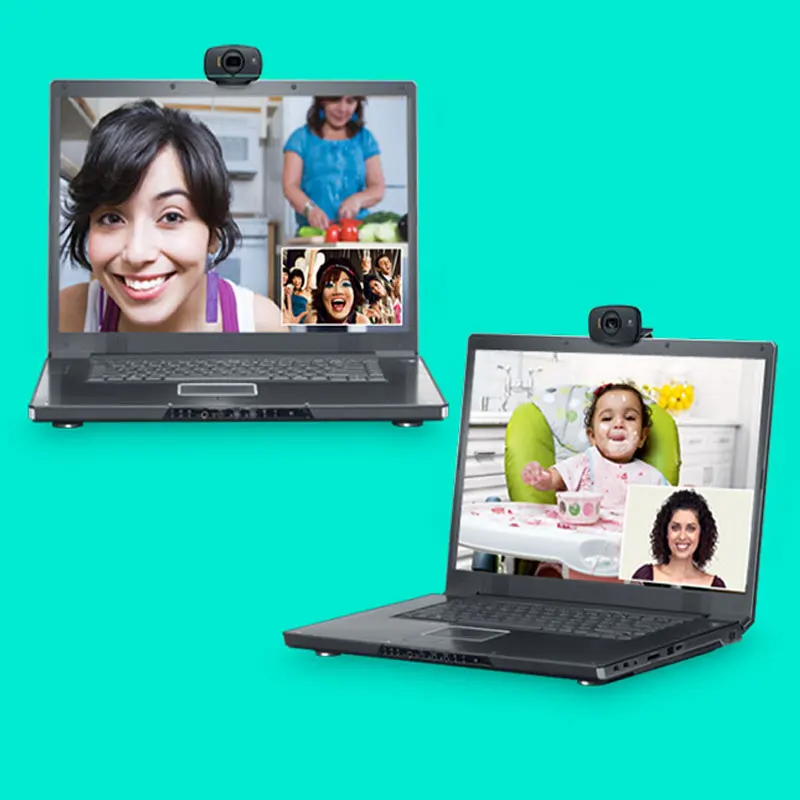 Камера Logitech C525 с микрофоном настольный компьютер ноутбук выделенный HD
