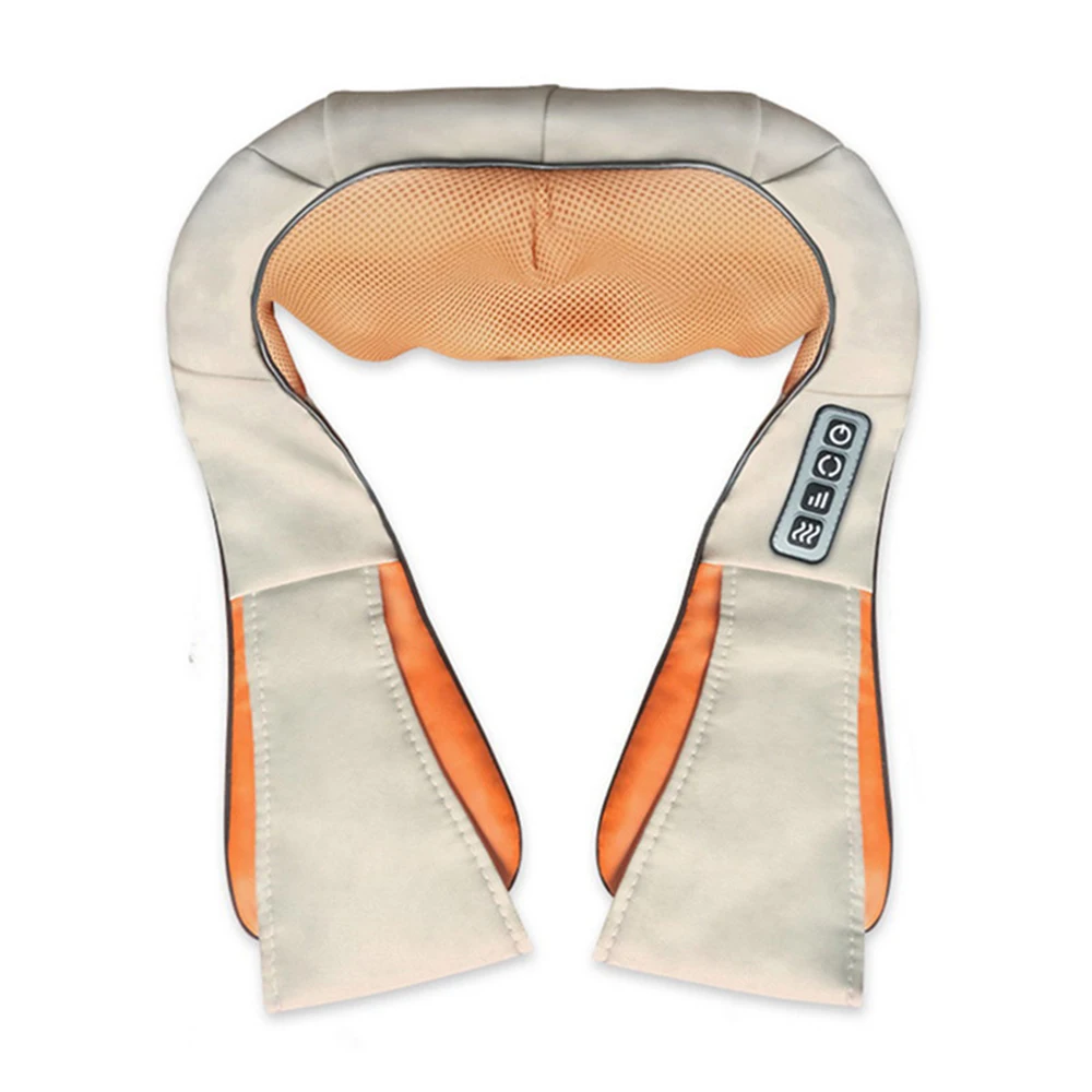 Infrared Heated Shoulder Body Neck Kneading Massager Electrical U Shape Multifunctional Shawl Car/Home |