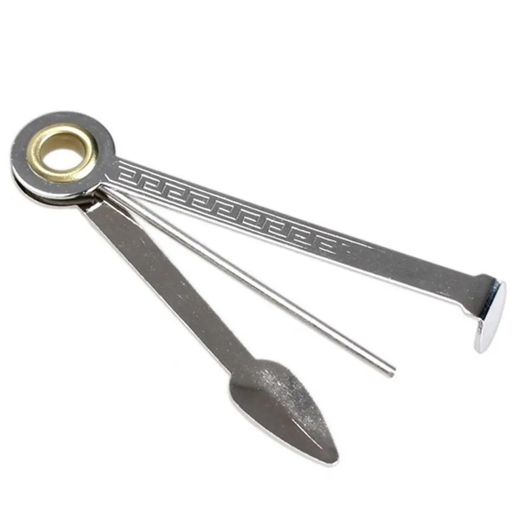 

Multifunctional Stainless Steel Smoking Tobacco Pipe Cleaner Cleaning Tool Portable Size Smokin Tobacco Pipe Cleaner
