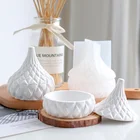 Форма для бетонной коробки круглые в полоску, шкатулка для драгоценностей, силиконовая форма для полимерной штукатурки, алмазных форм для хранения