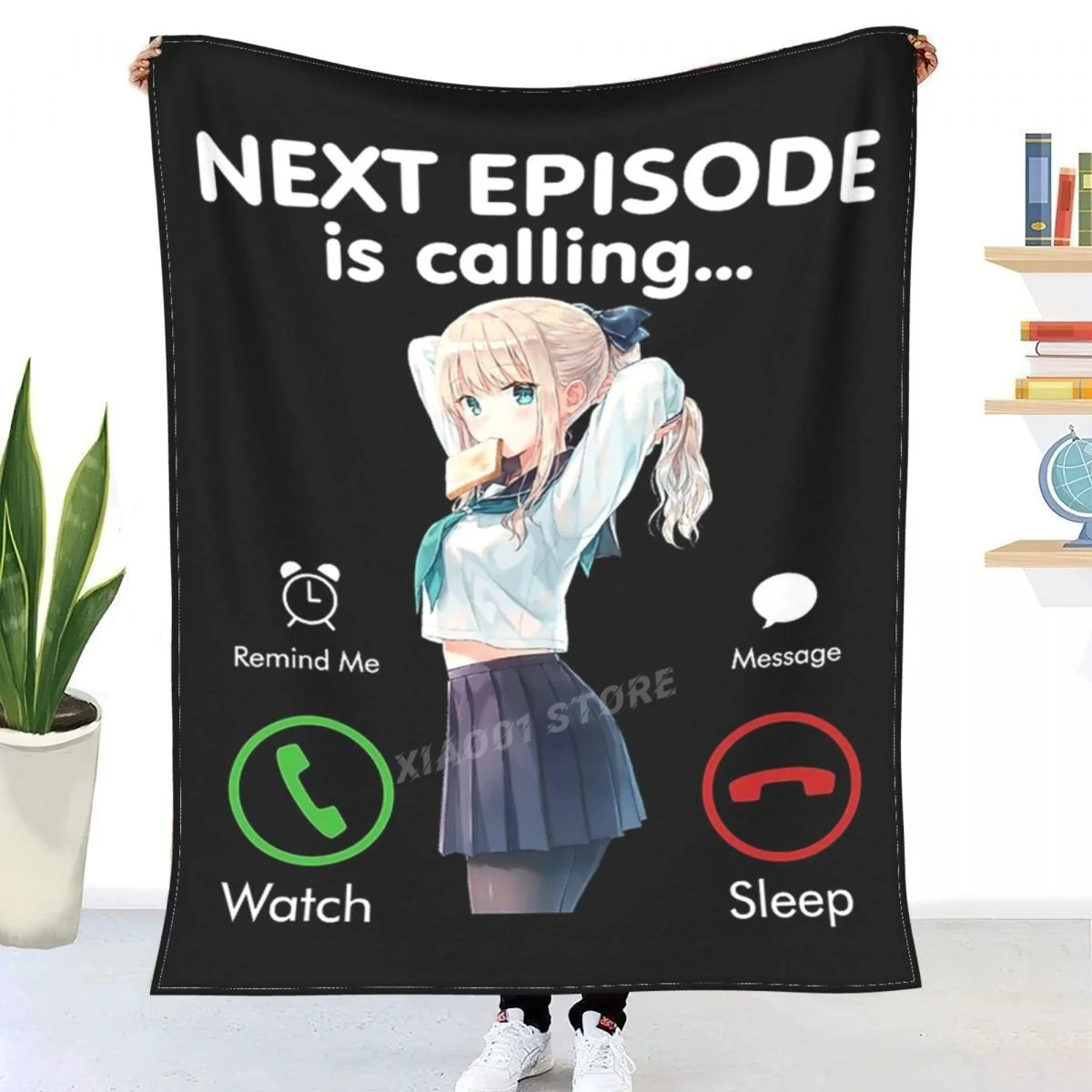 

Аниме следующий эпизод это звонки-Забавный Аниме подарок Love Otaku плед одеяло шерпа одеяло постельное белье мягкое одеяло s