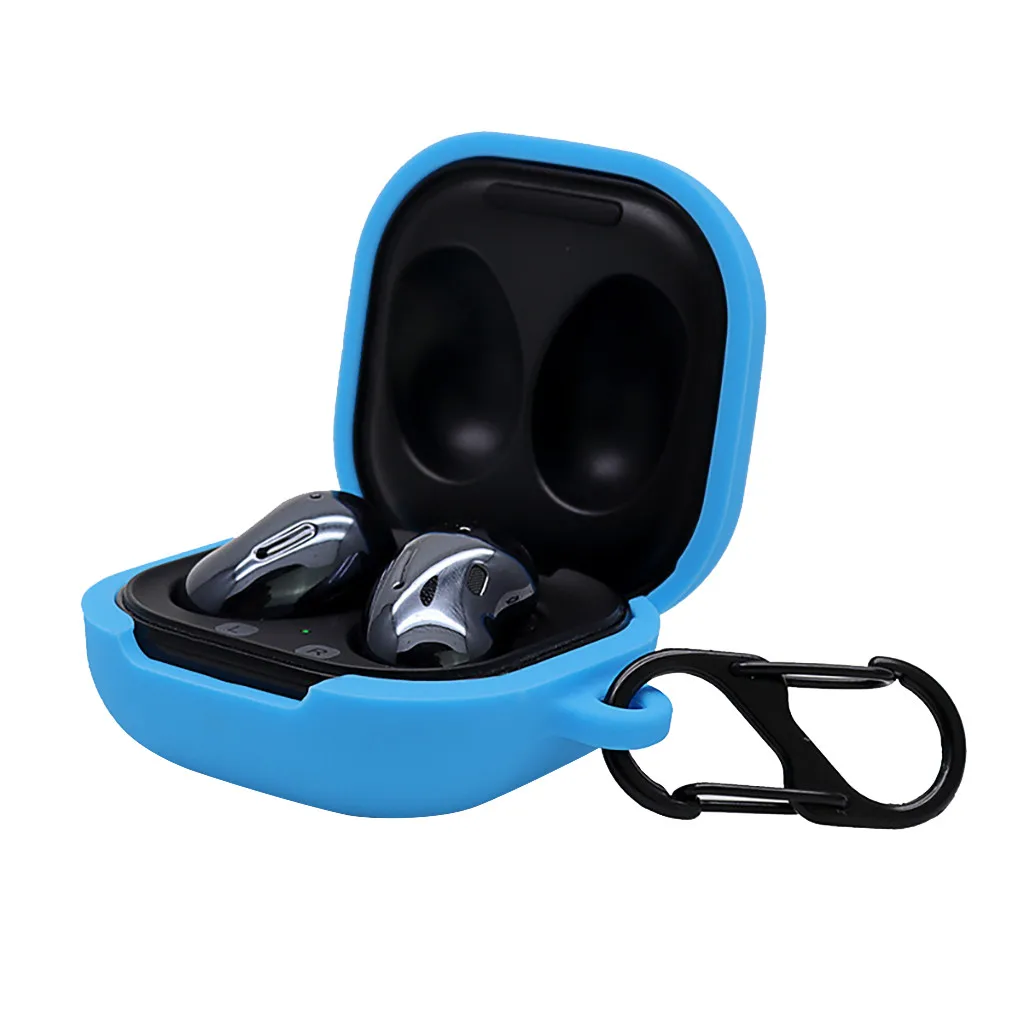 Cover for Samsung Galaxy Buds Live Case Shell Accessories Anti-drop Shockproof Soft Silicone Earphone Protector Z0825 | Электроника