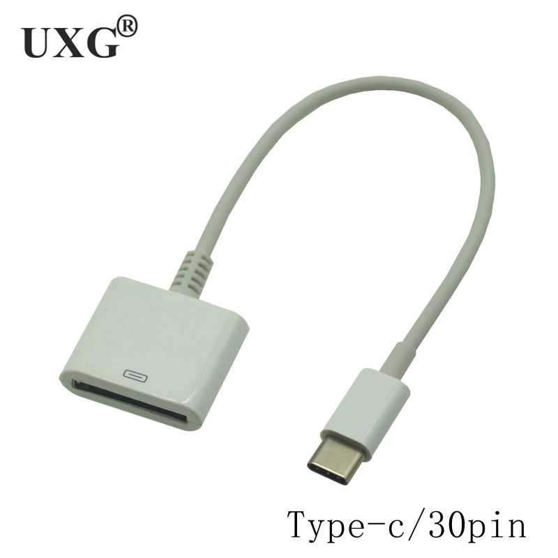 Док-станция 30Pin Мама на USB-C USB 3 1 Micro Lightning 8pin Type C папа короткий зарядный кабель для