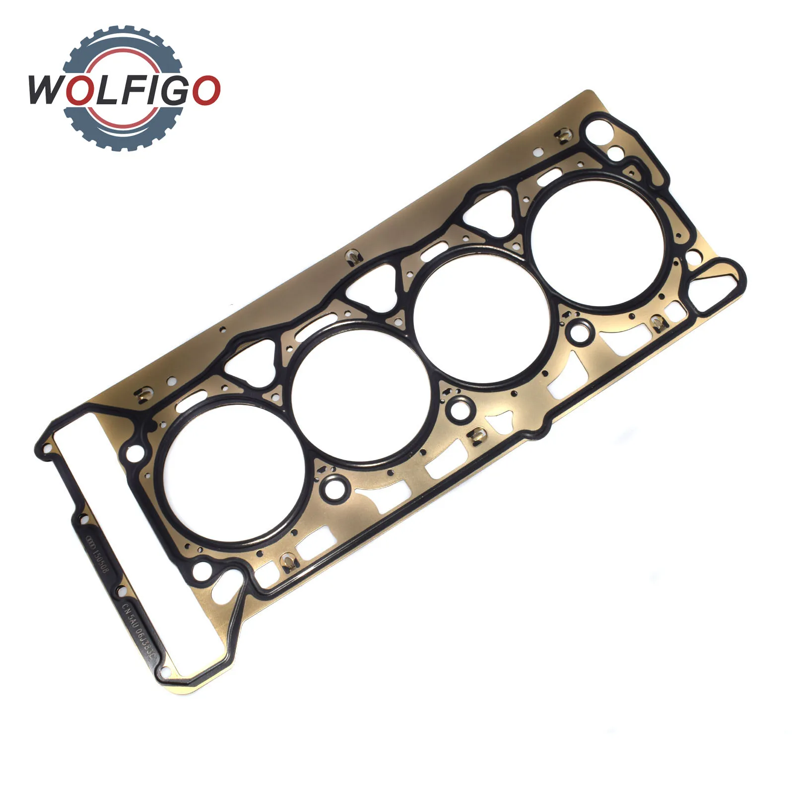 WOLFIGO прокладка головки цилиндра двигателя для Audi A3 A4 Q5 TT Seat Skoda VW Beetle Golf Jetta Passat Tiguan
