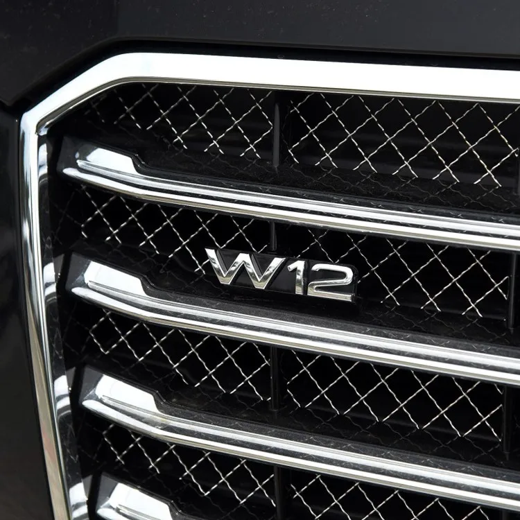 Автомобильная наклейка для гриля V6 V8 W12 с логотипом VW Volkswagen Jetta Passat Golf Scirocco Tiguan Touareg