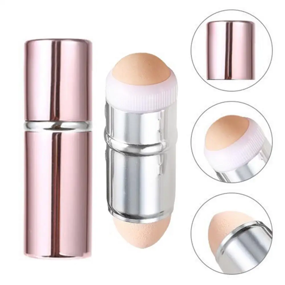 

Масляный абсорбирующий ролик для лица с двойной головкой, вулканический камень, массажная палочка для Т-зоны, средство для очистки лица