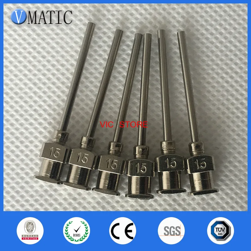 Free Shipping 12Pcs 1 Inch Tip Length 15G Blunt Stainless Steel Glue Dispensing Syringe Needles Dispenser Needle|tips|tip glue |