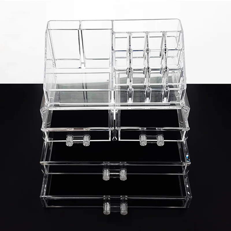 Макияж косметический Органайзер губная помада тени для век кисти в одном месте