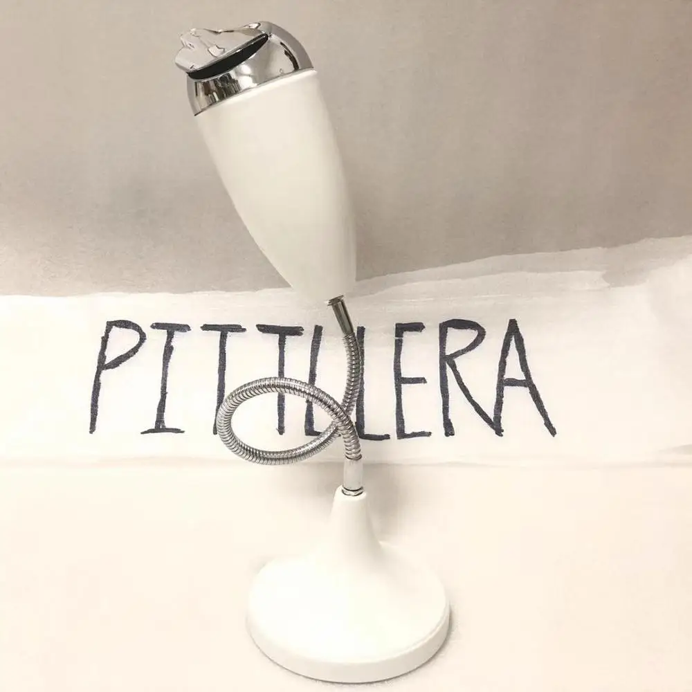 Белый Пепельница PITILLERA с высоким полом для улицы, винтажные пепельницы с крышкой, большая металлическая пепельница для сигар - Цвет: Белый