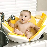 baby shower bath tub flower pad bath infant newborn safety security bath support cushion bathtub mat shower seat baby care
