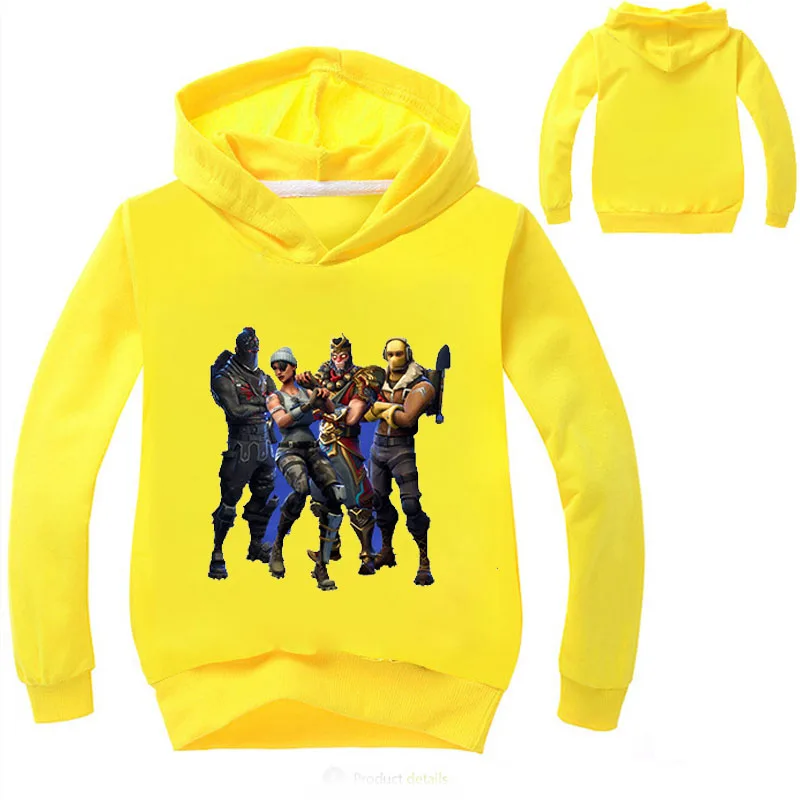 Белая детская толстовка с капюшоном для мальчиков от 2 до 16 лет Детская уличная