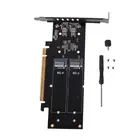 Адаптер M.2 X16 на 4X NVME PCIE3.0 GEN3 RAID-карта PCI-E VROC RAID nvmx4