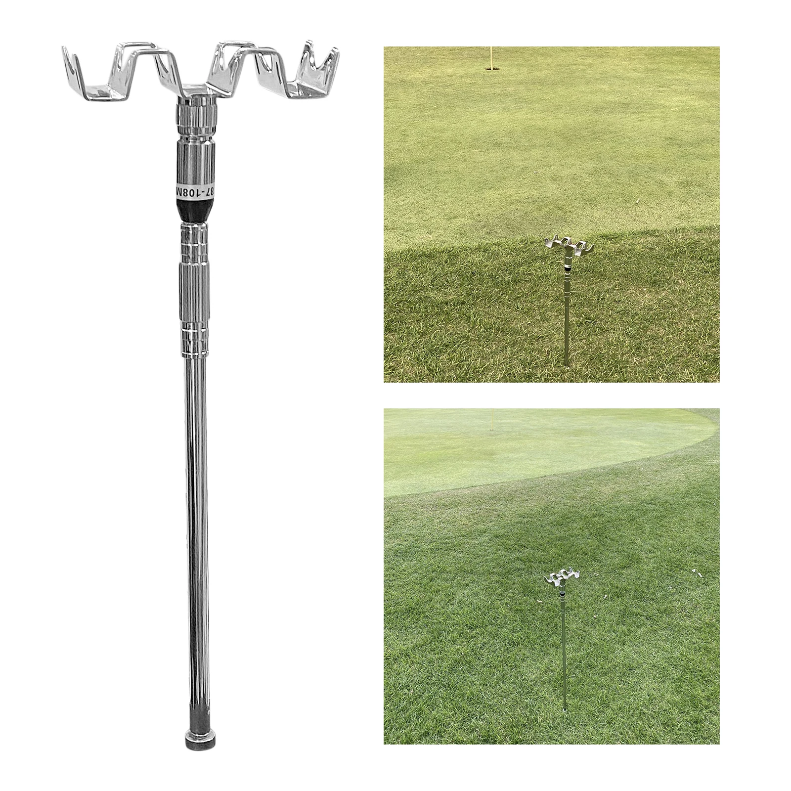 Cigar Stand Adjustable Golf Ball Holder Golfers Outing Gift BBQ Supplies