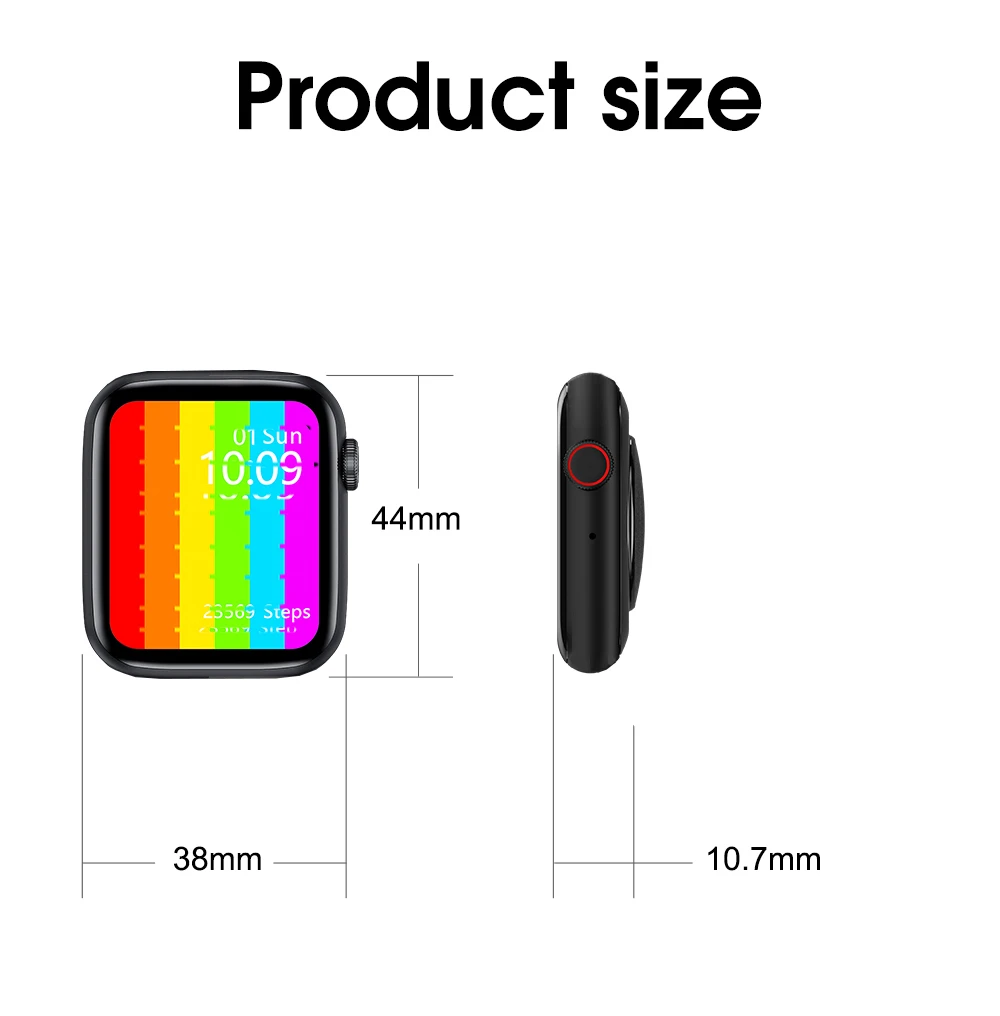 

IWO W34 pro Smart Watch 44mm 1.75 inch Full Touch Scree Smart Watch For Men Women Iwo 12 Pro Smartwatch for IOS Android