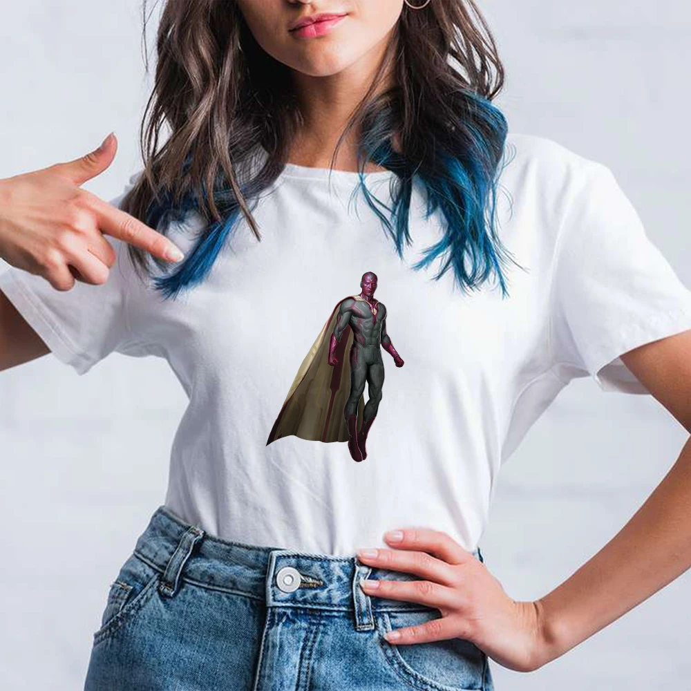 

Disney Vision Fly out of Clothes Hipster Design Tshirt Women 2021 Fashion Streetwear Clothing Marvel Super hero Unisex Tops