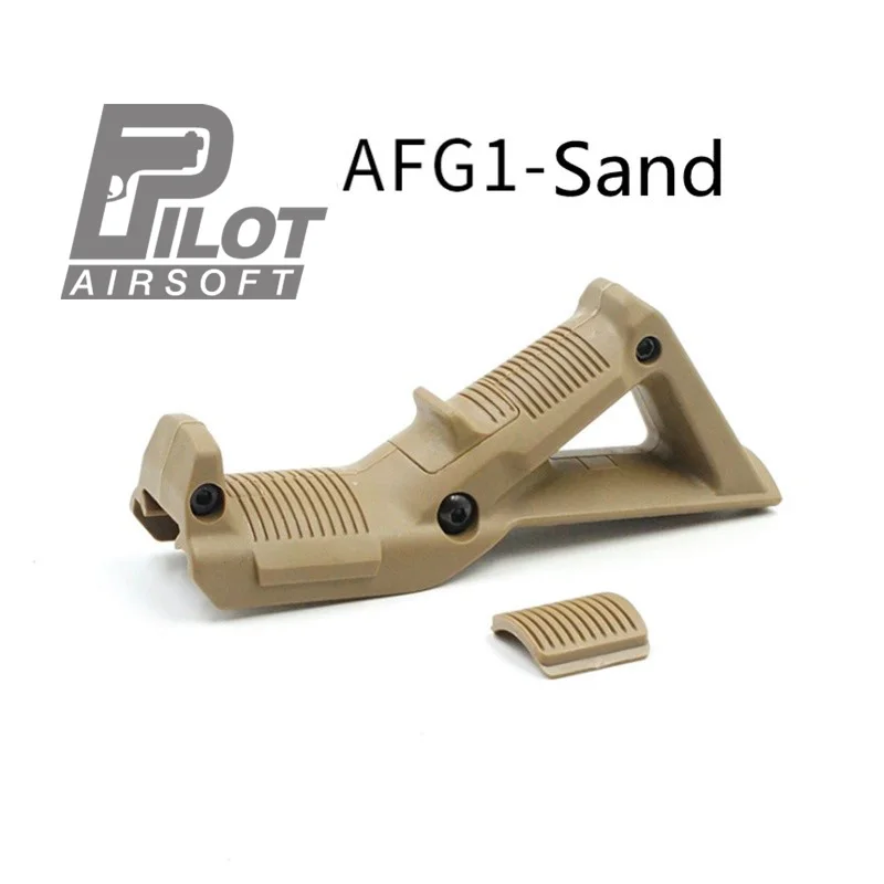 Пилот Эйрсофт GBB AFG треугольная рукоятка для водяной пушки Jinming J8 M4 Ешь курицу с той же прямоугольной 20 мм пикатинни рейкой.