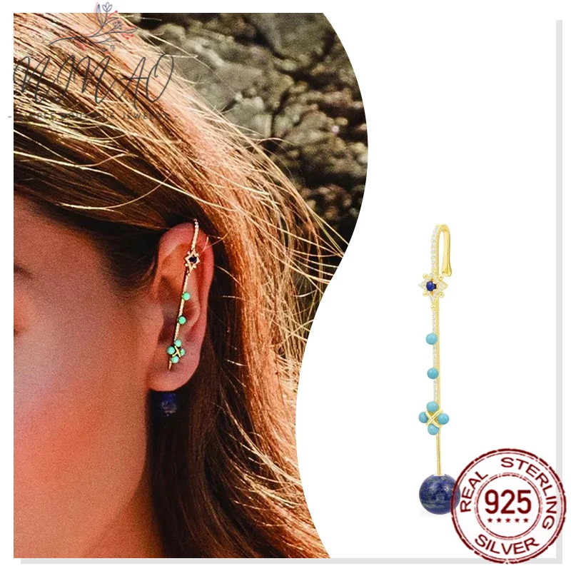 

Серьги-Клипсы из серебра 925 пробы с фианитами
