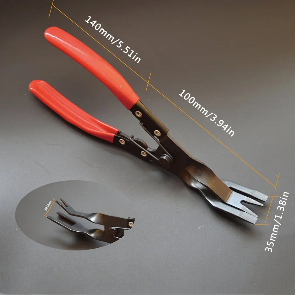 

Trim Clip Removal Pliers Van Door Panel Fascia Dash Upholstery Remover Tool Auto Parts Maintenance