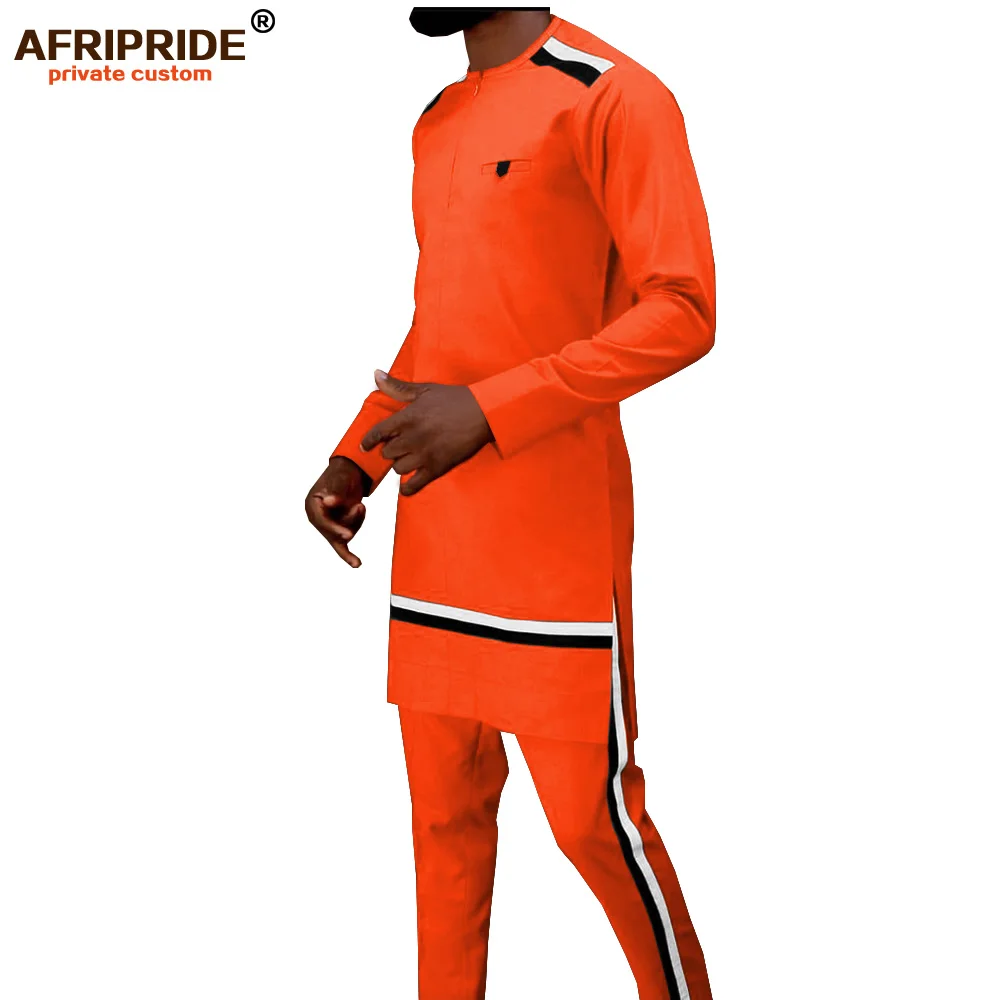 2019 мужской спортивный костюм африканский дашики пальто и блузка с длинным