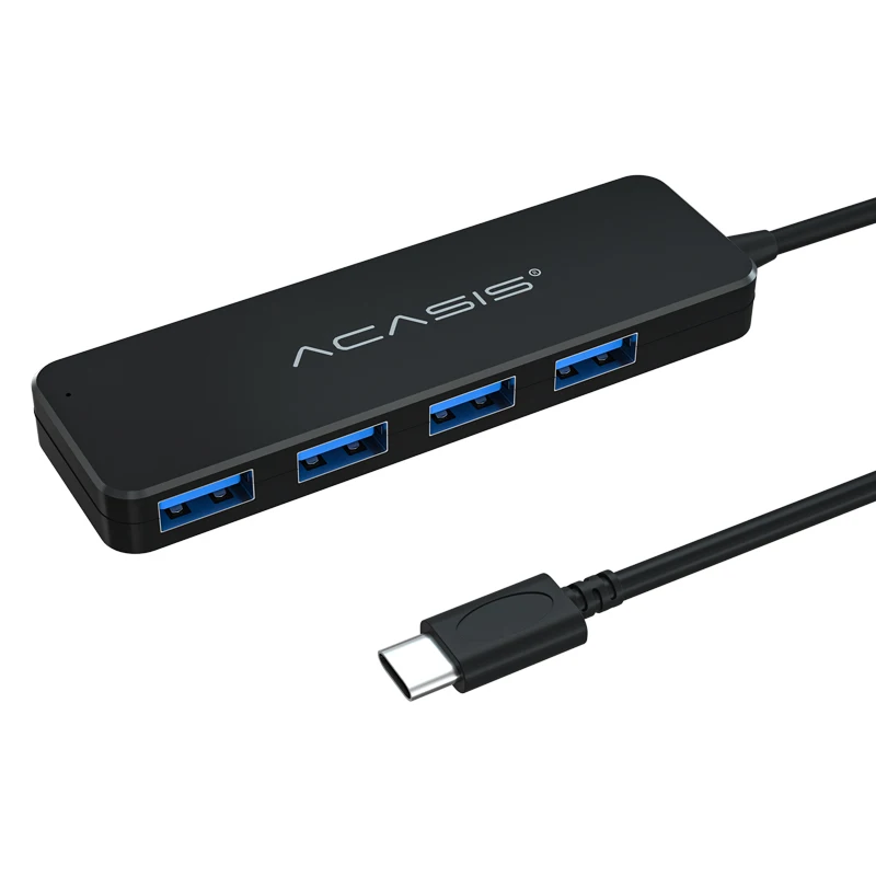 Usb хаб C концентратор типа USB 3 0 4 портовый 2 адаптер конвертер OTG с микро для ПК