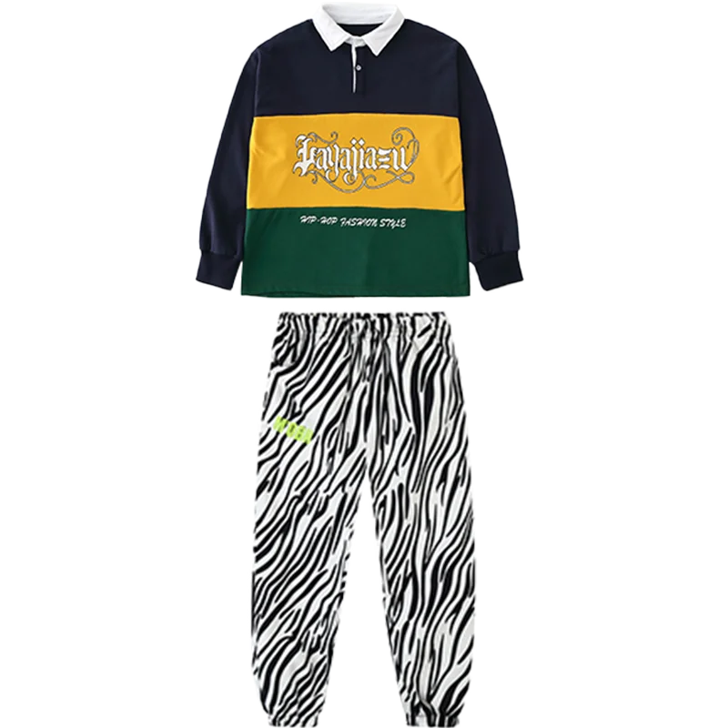 

Zebra Pants for Girls Boys Jazz Dance Costume Clothes