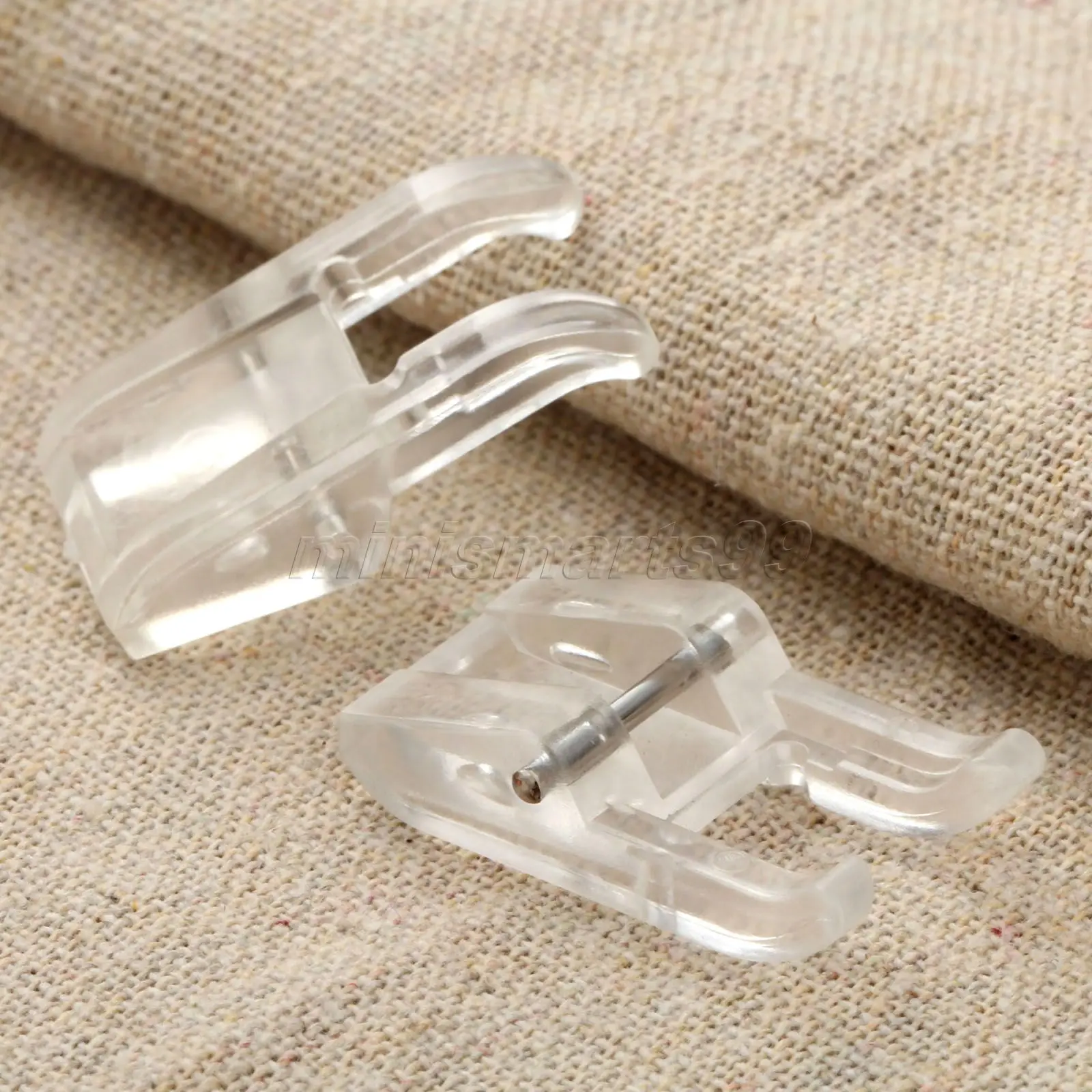 Новая популярная прозрачная прижимная лапка для шитья с загообразным открытым