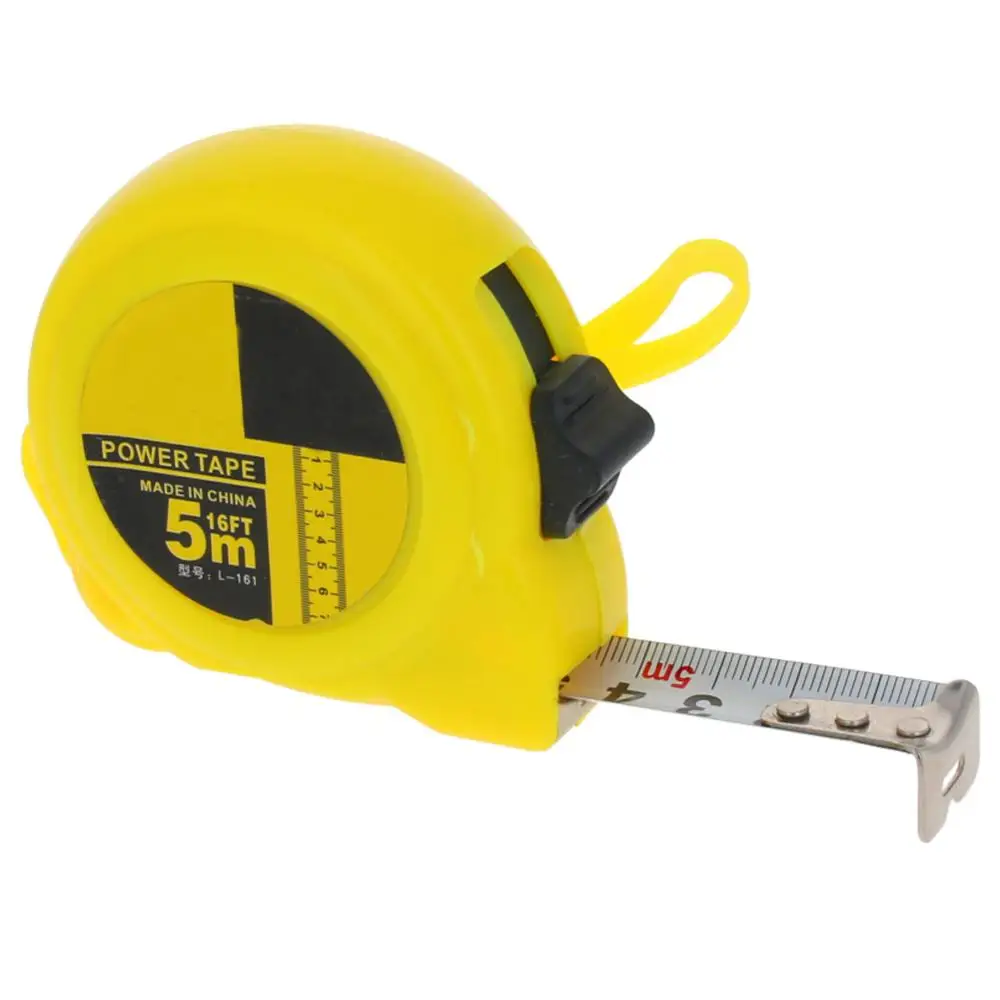 

Utoolmart Hot Multiple Types Frame Steel Measuring Tapes Maximum Range 5m 19mm Tape Width Tape Measure Steel Measuring Tool 1pcs
