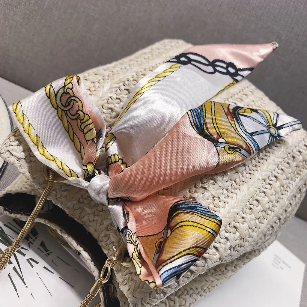 

Women Joker Crossbody Fashion One Shoulder Drawstring Dumplings Straw Shoulder Bag Small Flap Crossbody Sac For Women #YY