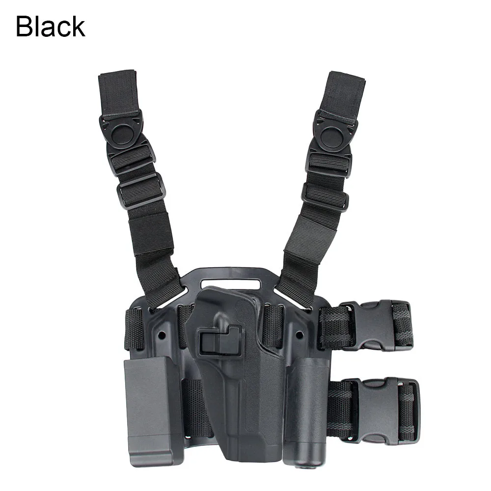 Тактическая кобура 92/95 для пистолета с платформой охотничьего ружья черного