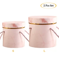 gift boxes with lid l s size two piece set floral boxes flower packaging hat box for jewellery gift bags with handles package